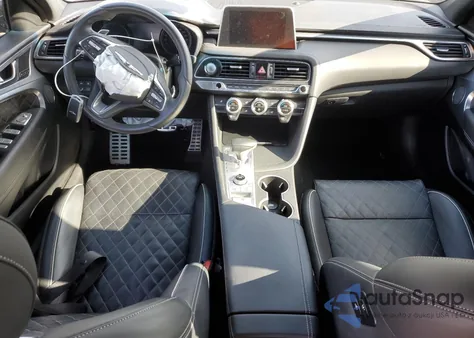 2021 Genesis G70 Prestige from USA, damaged, VIN KMTG34LE8MU074545